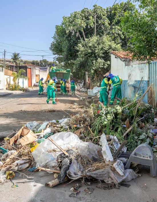 Limpurb retira 40 toneladas de lixo descartados irregularmente no Verdão