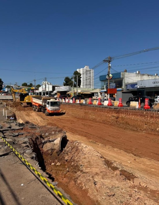 Obras em Complexo Viário do Leblon avançam em três frentes