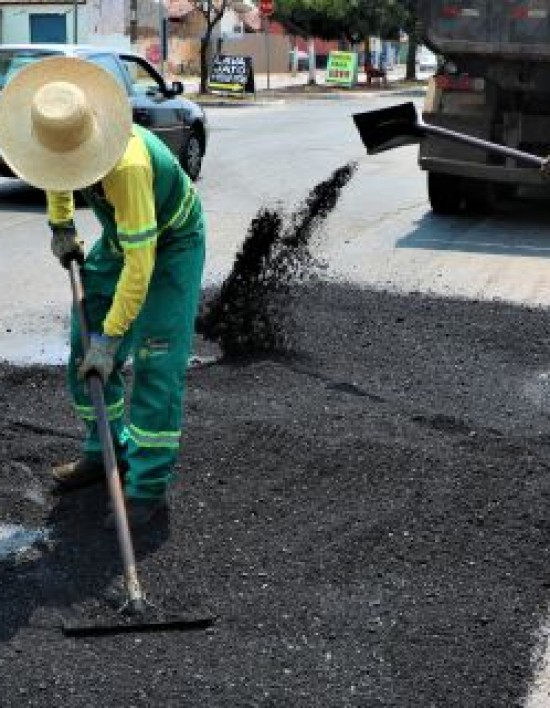 Ações da operação de tapa-buracos fecha a semana com seis regiões concluídas