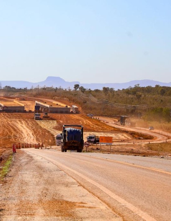 Obras de implantação do Rodoanel estão com 44% de execução