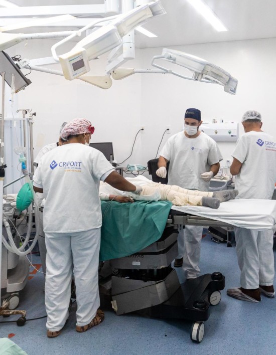 HMC faz primeira cirurgia de alta expansão de pele em paciente com queimadura