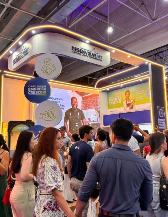 Desenvolve MT aproxima dos pequenos empreendedores e realiza mais de 700 atendimentos durante a Feira do Empreendedor