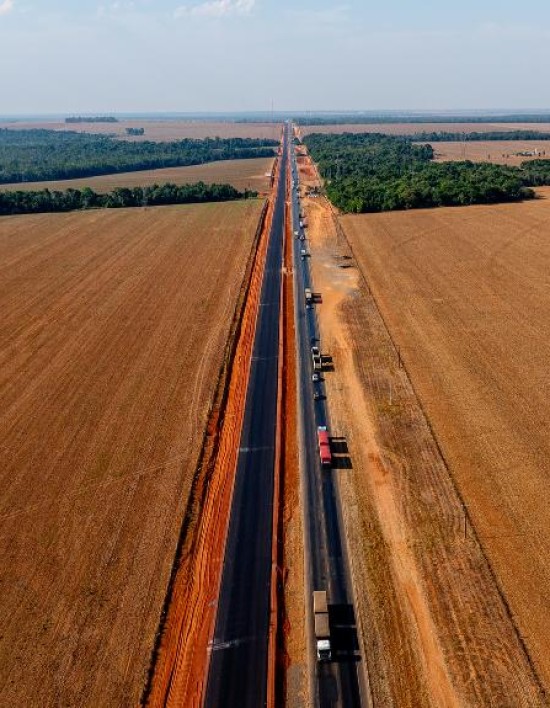 Duplicação da BR-163 entre Sorriso e Sinop recebe prêmio nacional nesta quinta-feira (16)