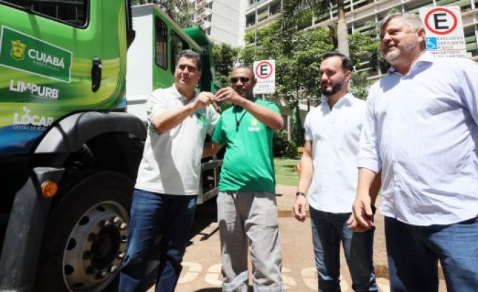 NOTÍCIA MT POLÍTICA MT Lançamento de programa de manutenção reforçam serviços de limpeza e zeladoria
