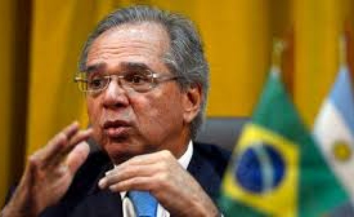 O ministro da Economia Paulo Guedes