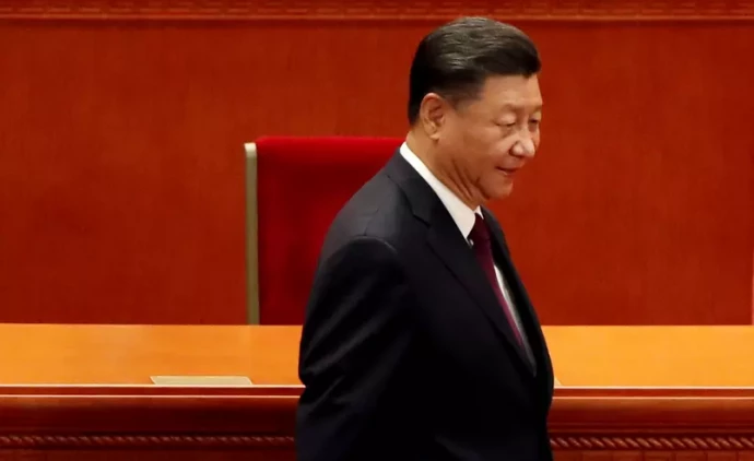 O presidente da China Xi Jinping