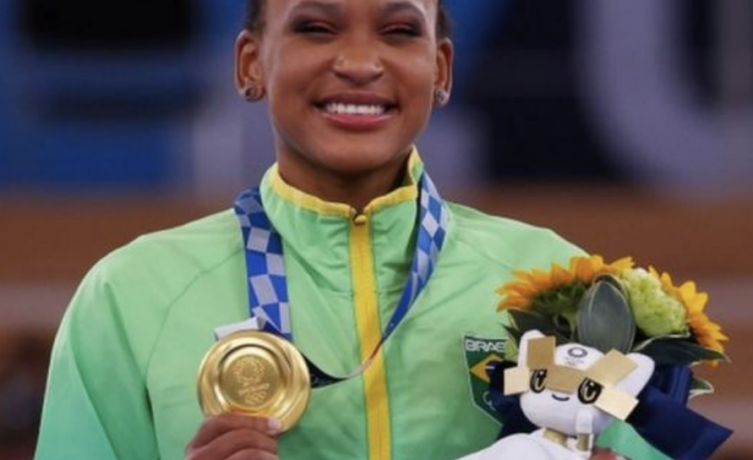 Olimpíada de Tóquio 2021 Rebeca ganha ouro no salto e crava nome na história da ginástica do Brasil