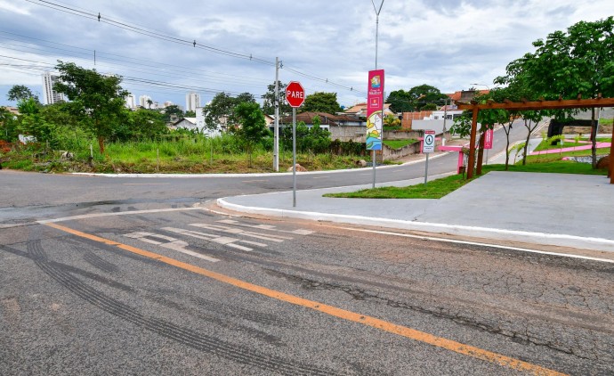 Semob efetua sinalização interna e externa do Parque da Mulher