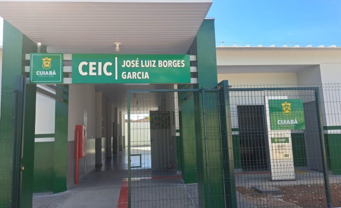 Prefeito Emanuel Pinheiro entrega mais uma unidade requalificada, o CEIC José Luiz Borges Garcia