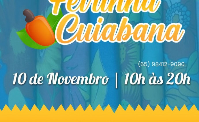 Cuiabá recebe neste fim de semana, mais uma edição da Feirinha Cuiabana