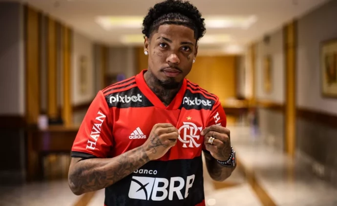 Flamengo anuncia a contratação de Marinho, do Santos