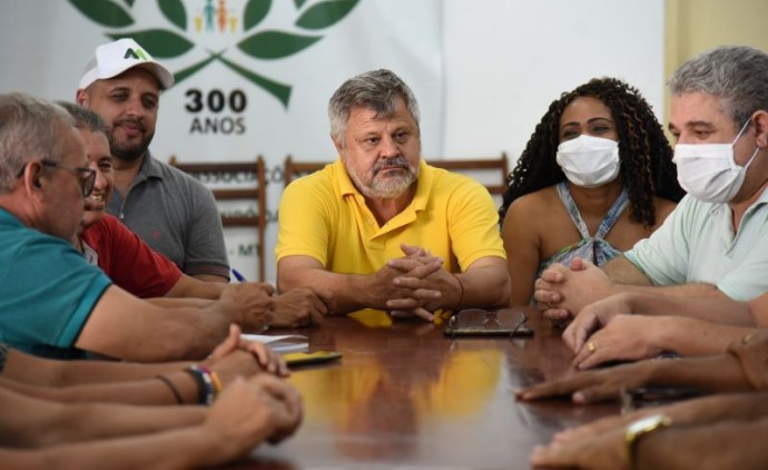 prefeito de cuiaba ]Stopa participa de reunião com lideranças comunitárias para debater melhorias na região Sul