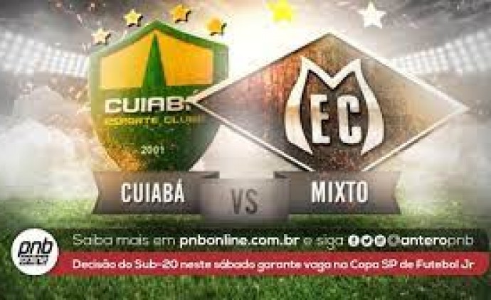 CUIABA X MIXTO Decisão do Sub-20 neste sábado garante vaga na Copa SP de Futebol Júnior