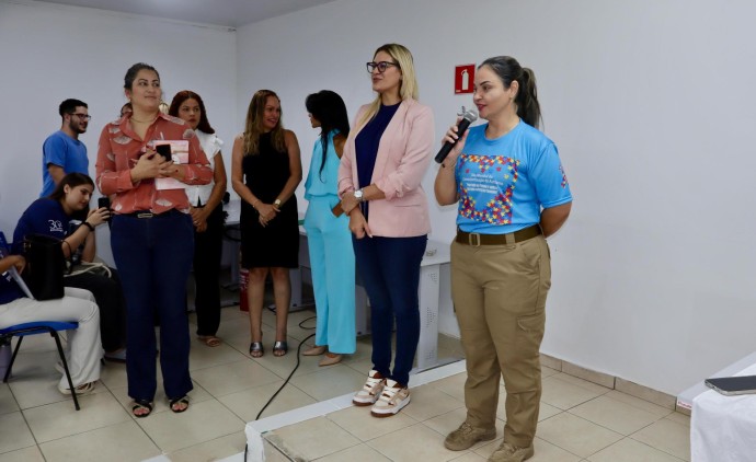 Vice-prefeita dá início a projeto com mais de 100 estagiários de Psicologia em Cuiabá