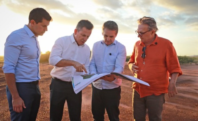 TCE-MT vistoria obras do Parque Novo Mato Grosso