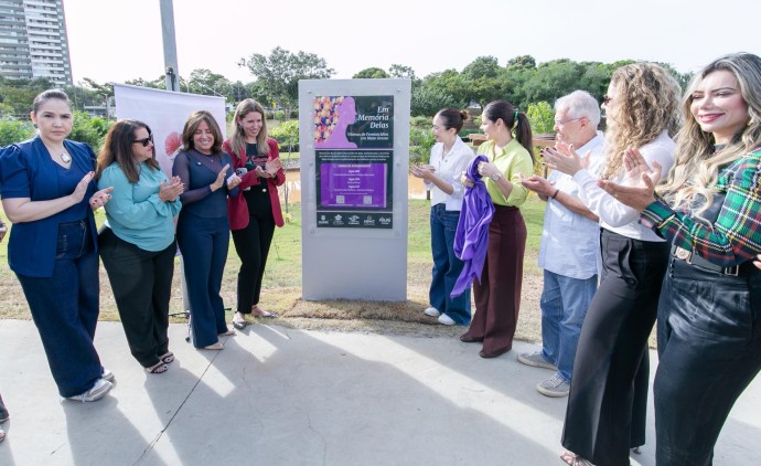 Memorial e 65 ipês-roxos homenageiam vítimas de feminicídio em Cuiabá
