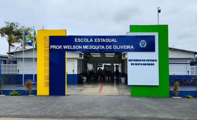 Estudar em uma unidade novinha dá mais vontade de aprender”, afirma aluna da Escola Estadual Welson Mesquita