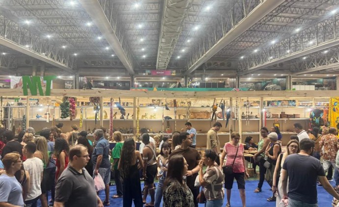Governo leva produções mato-grossenses para a maior feira de artesanato na América Latina