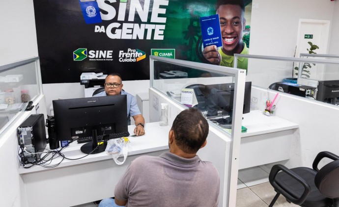 Sine Cuiabá tem 232 vagas para quem tem apenas ensino fundamental