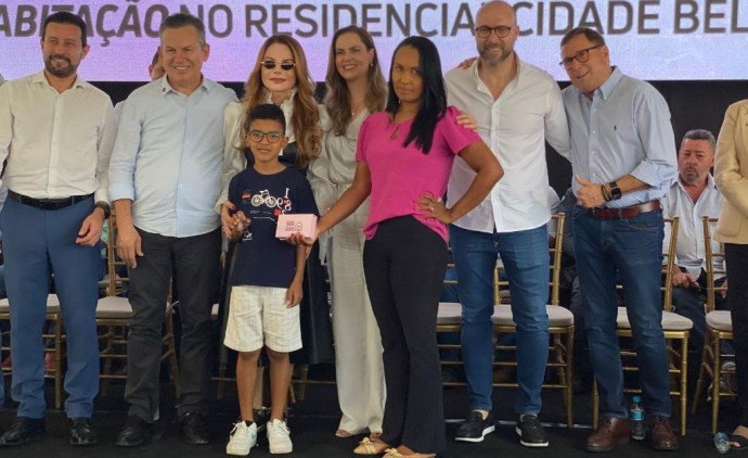 54% dos beneficiados do Residencial Cidade Bela em Nova Mutum são mulheres