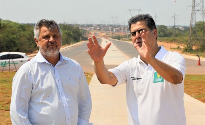 Prefeito Emanuel Pinheiro anuncia entrega da primeira etapa do Contorno Leste