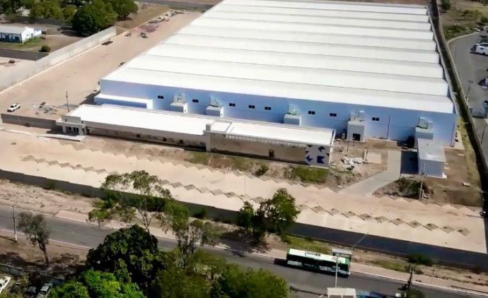 Construção do novo Centro Logístico de Abastecimento e Distribuição de medicamentos chega a 92% de conclusão