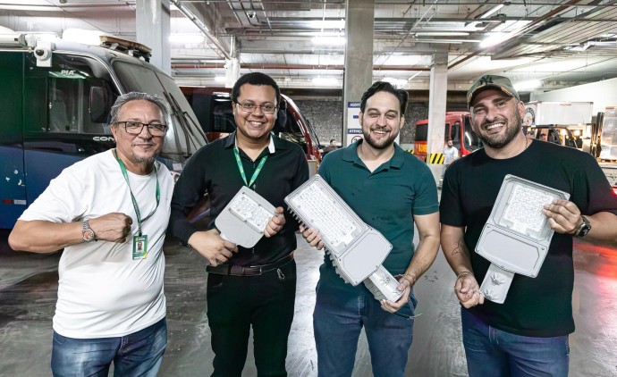 Cuiabá inicia instalação de 15 mil lâmpadas de LED em parceria com o Governo do Estado
