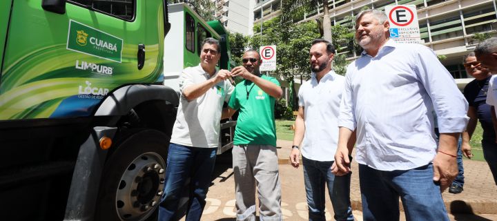 NOTÍCIA MT POLÍTICA MT Lançamento de programa de manutenção reforçam serviços de limpeza e zeladoria