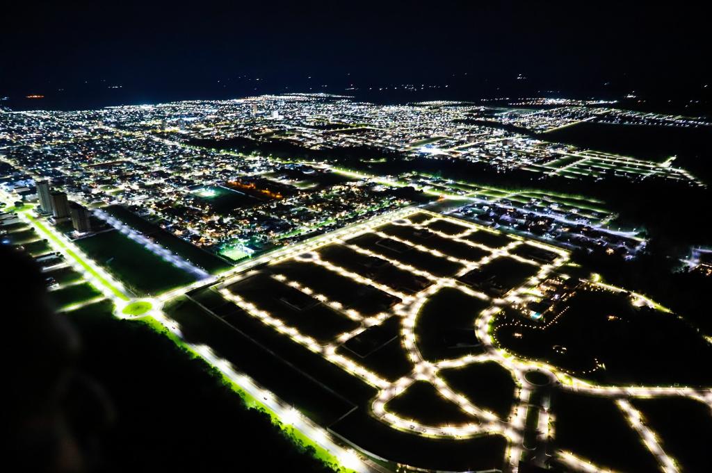 Sorriso já está 100% iluminado com LED; outros 120 municípios instalam as lâmpadas