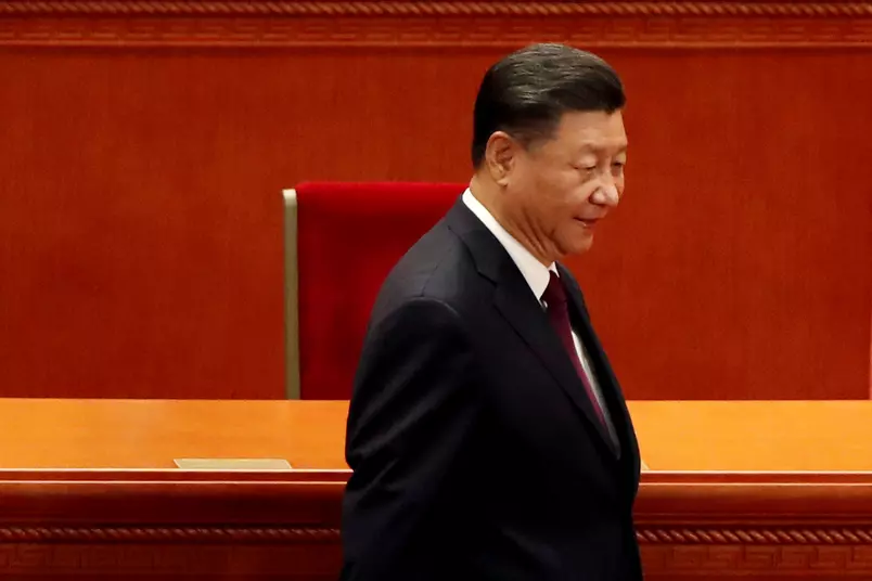 O presidente da China Xi Jinping