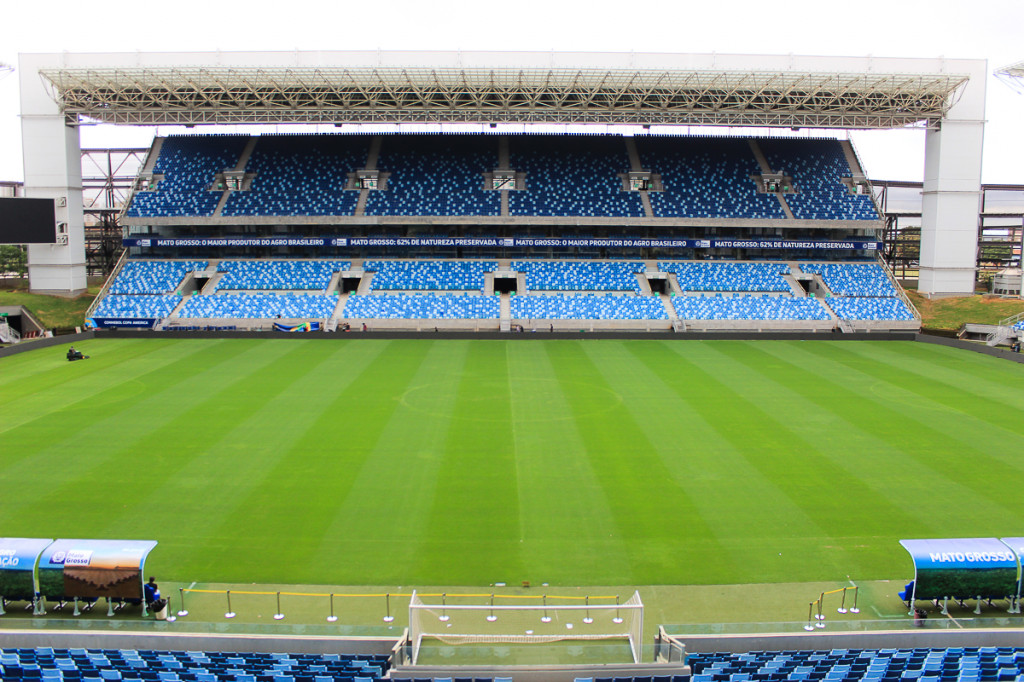 Colômbia e Equador estreiam hoje na Copa América na Arena Pantanal EM CUIABA COPA AMÉRICA NO BRASIL CIDADE DE CUIABÁ