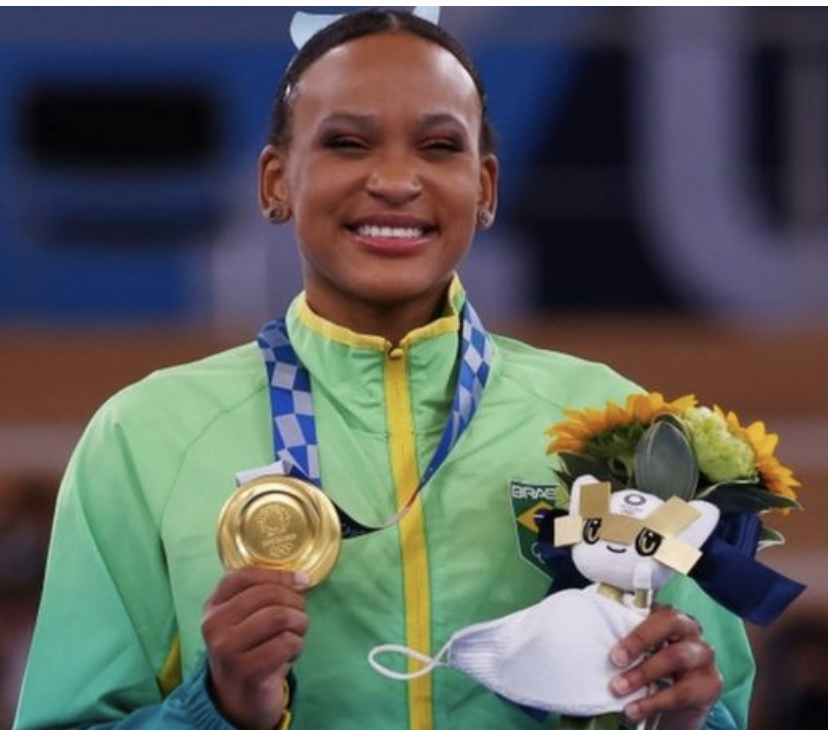 Olimpíada de Tóquio 2021 Rebeca ganha ouro no salto e crava nome na história da ginástica do Brasil