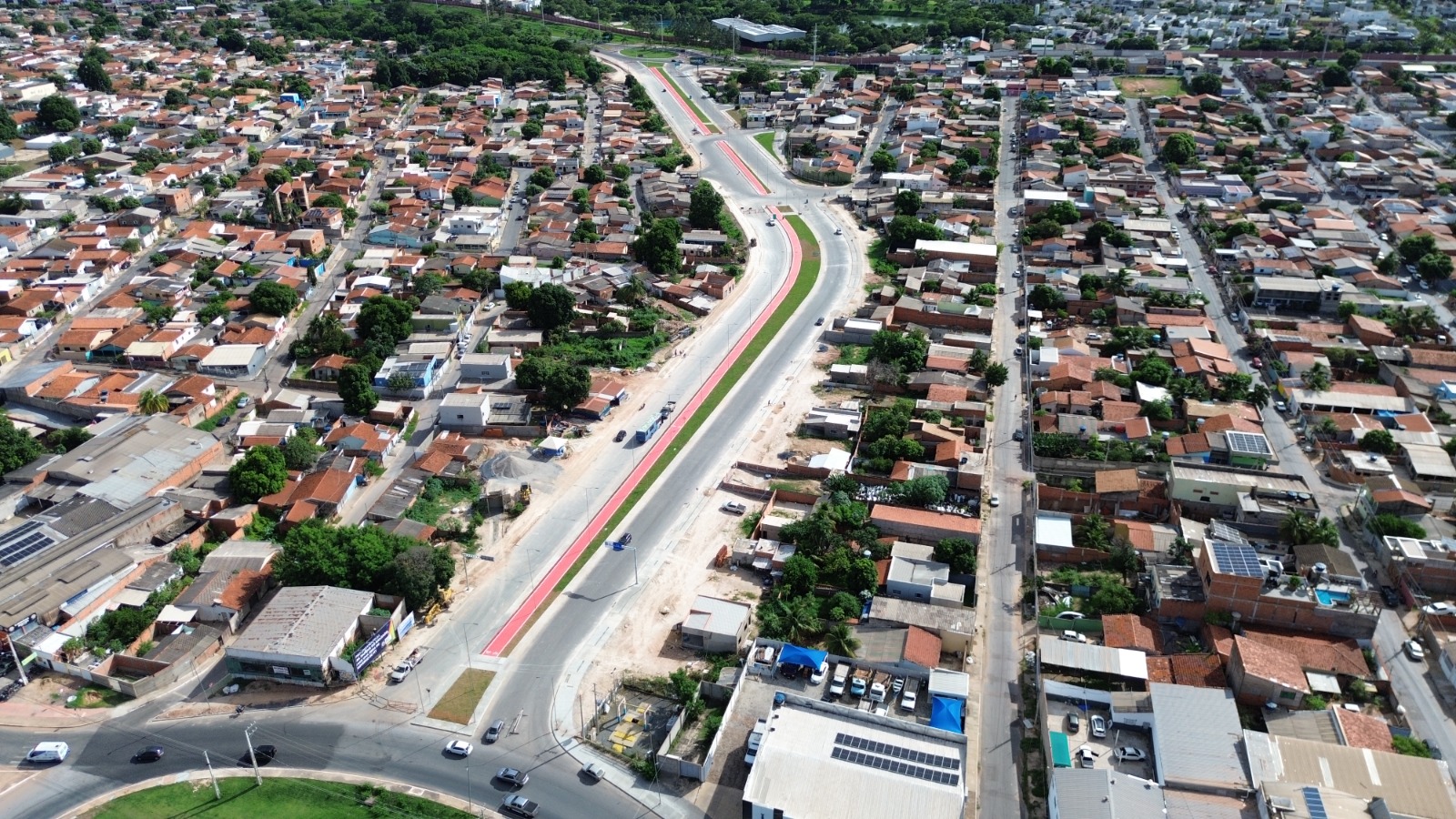 Obras na Avenida Parque do Barbado entram na fase final