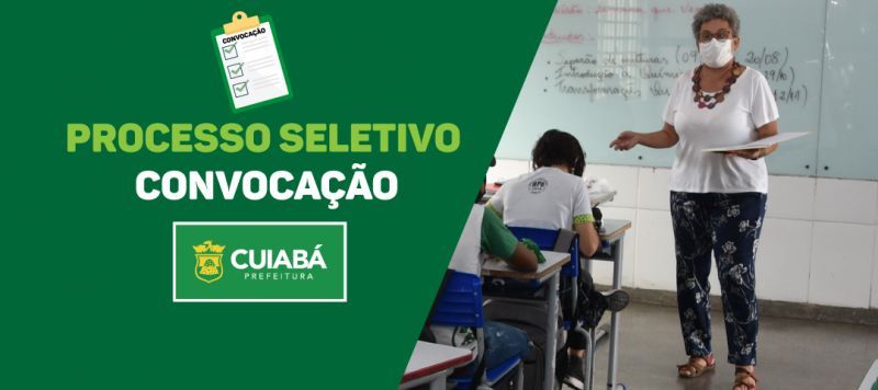 Prefeitura de Cuiabá convoca candidatos aprovados nos cargos de Professor e TDI