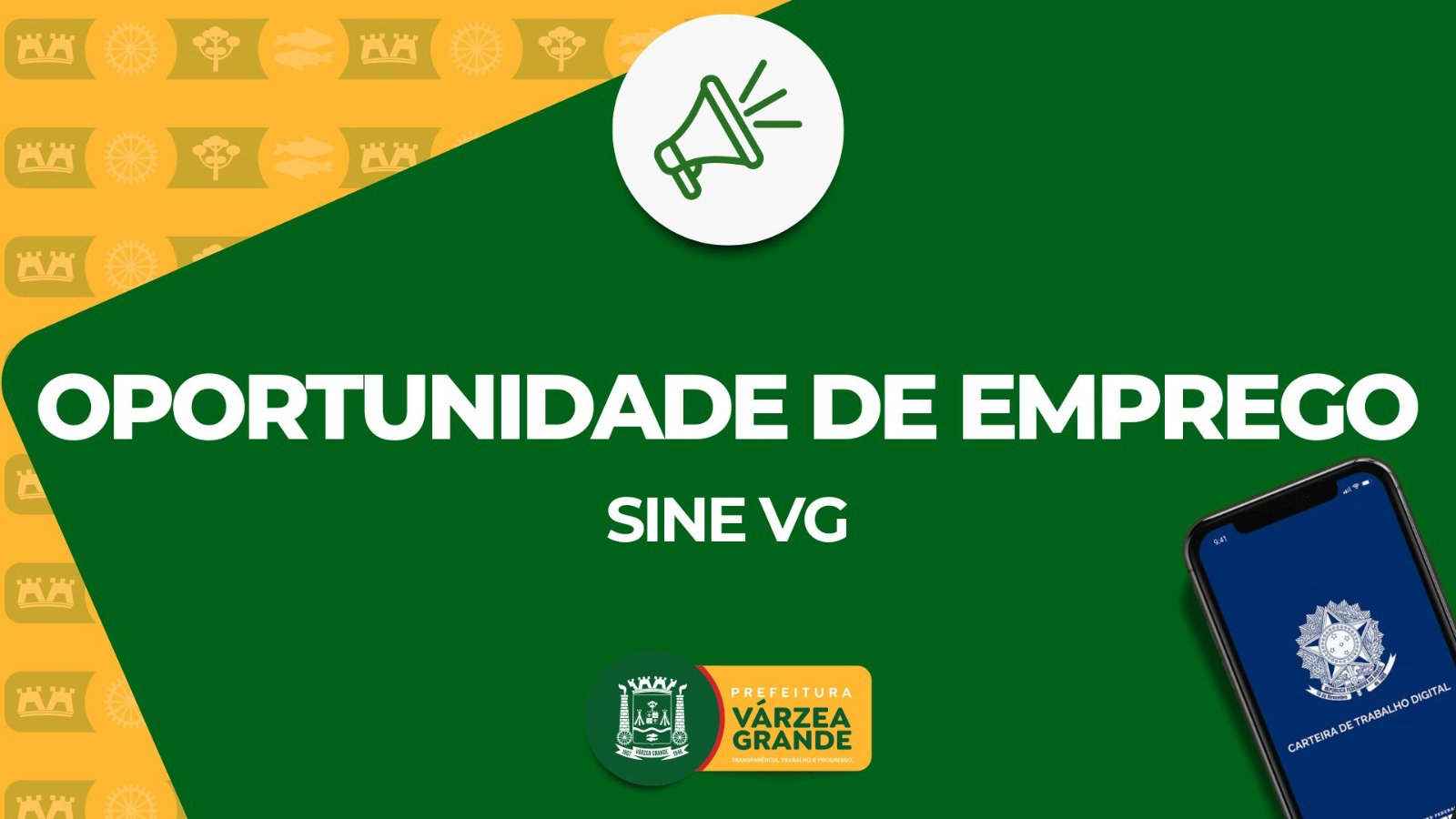 Sine Várzea Grande tem vagas para todos os perfis nesta semana