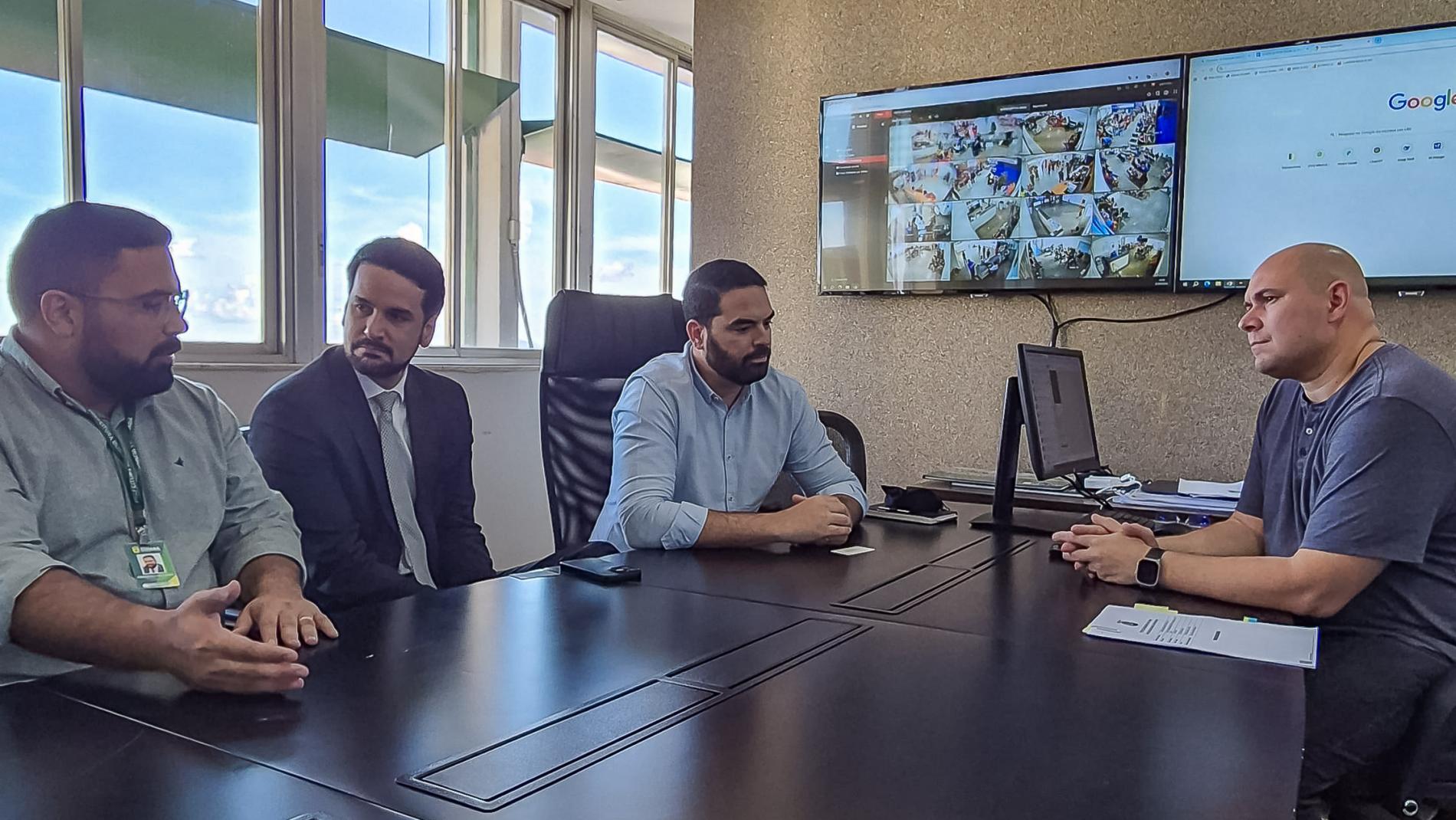 Comitiva da Câmara de Comércio Califórnia-Brasil visita Prefeitura de Cuiabá