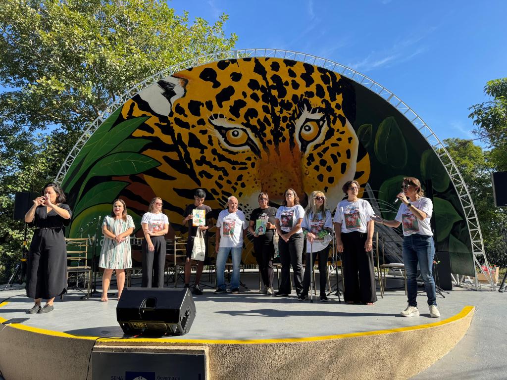 Concha acústica é revitalizada em comemoração aos 25 anos do Parque Estadual Mãe Bonifácia