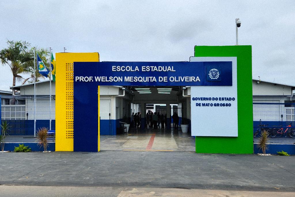 Estudar em uma unidade novinha dá mais vontade de aprender”, afirma aluna da Escola Estadual Welson Mesquita