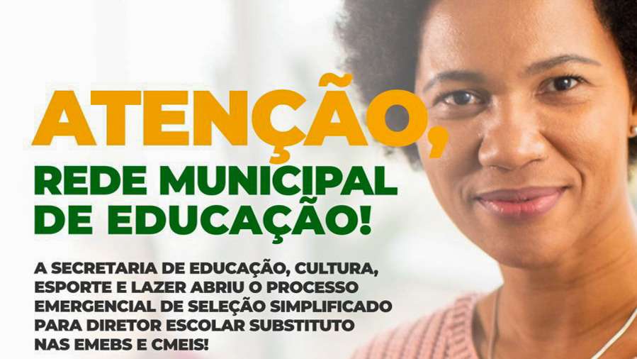 Prefeitura abre Processo de Seleção para diretores substitutos de Várzea Grande
